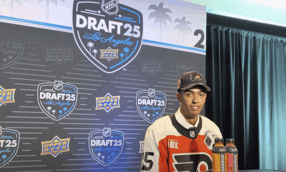 Flyers Make Four Picks in Round 2 of the NHL Draft